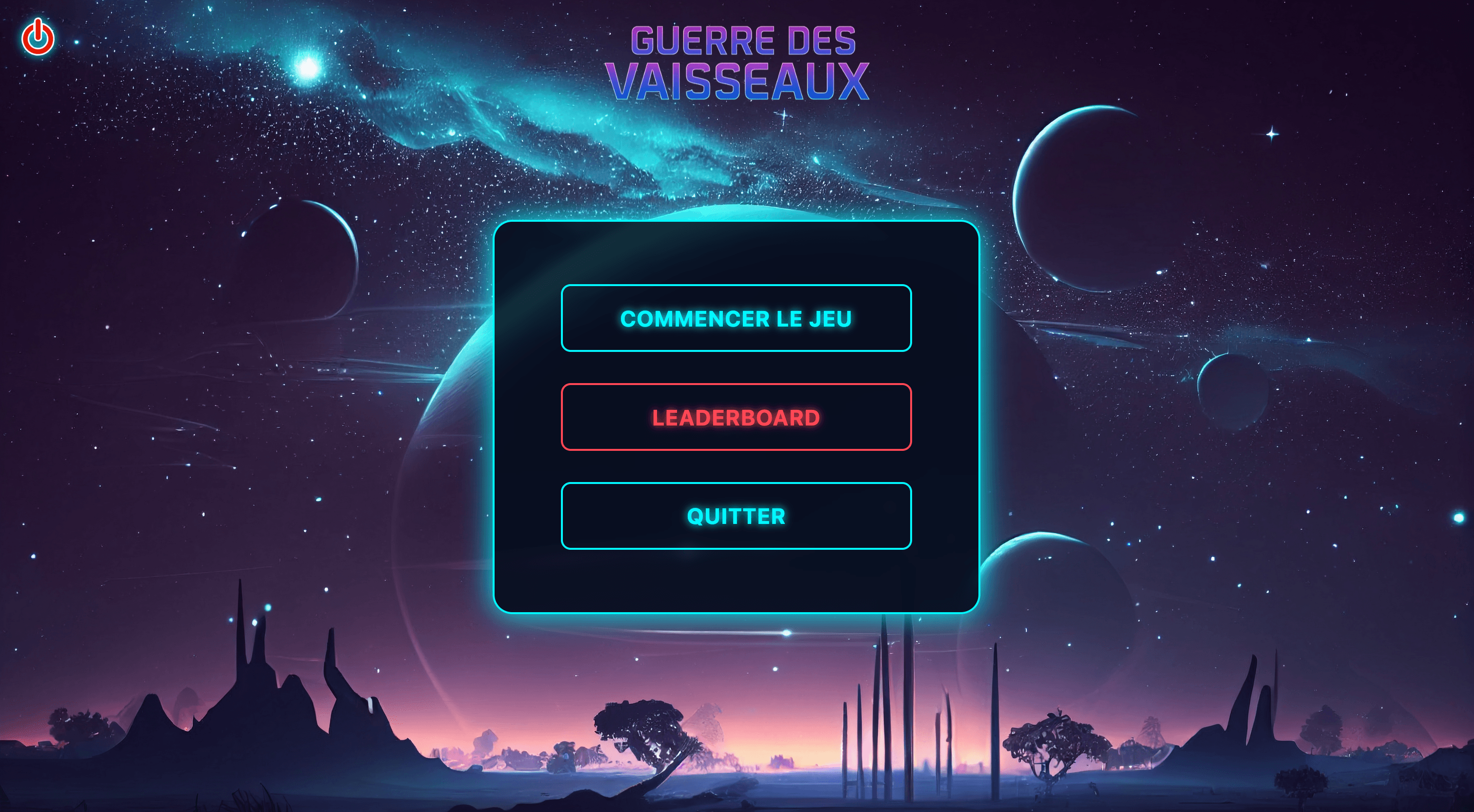 Captures de la plateforme Web Games avec Snake, Tetris, Space Pioupiou et Spaceship Battle 4